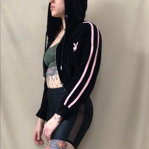Cropped hoodie